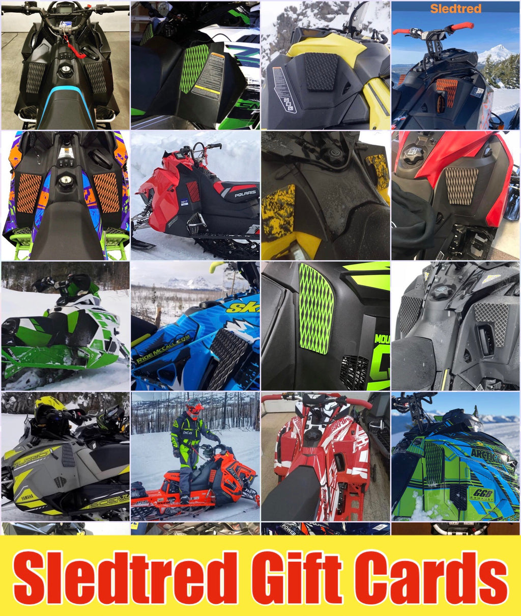 Sledtred Snowmobile Kneepad Gift Cards