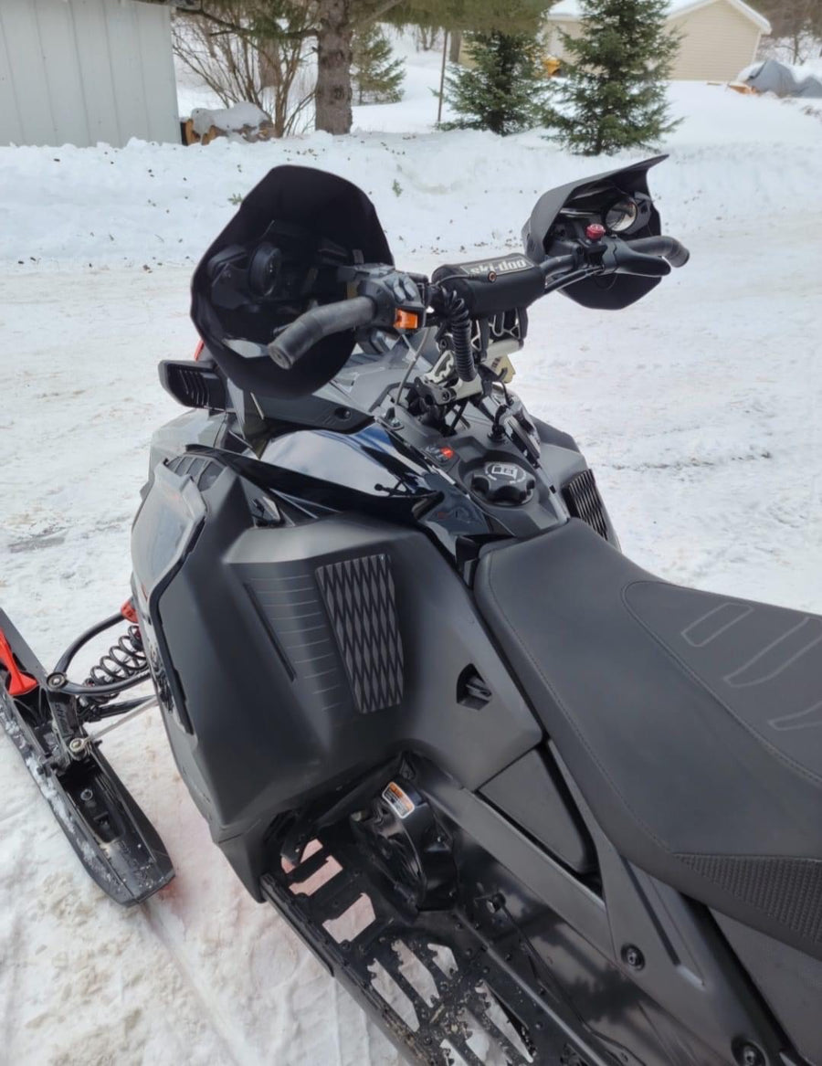 thumbnail image 2 of JM Front Shock Protector Covers For Ski-Doo Snowmobiles – Renegade, Freeride, Summit, MXZ 2 of 6