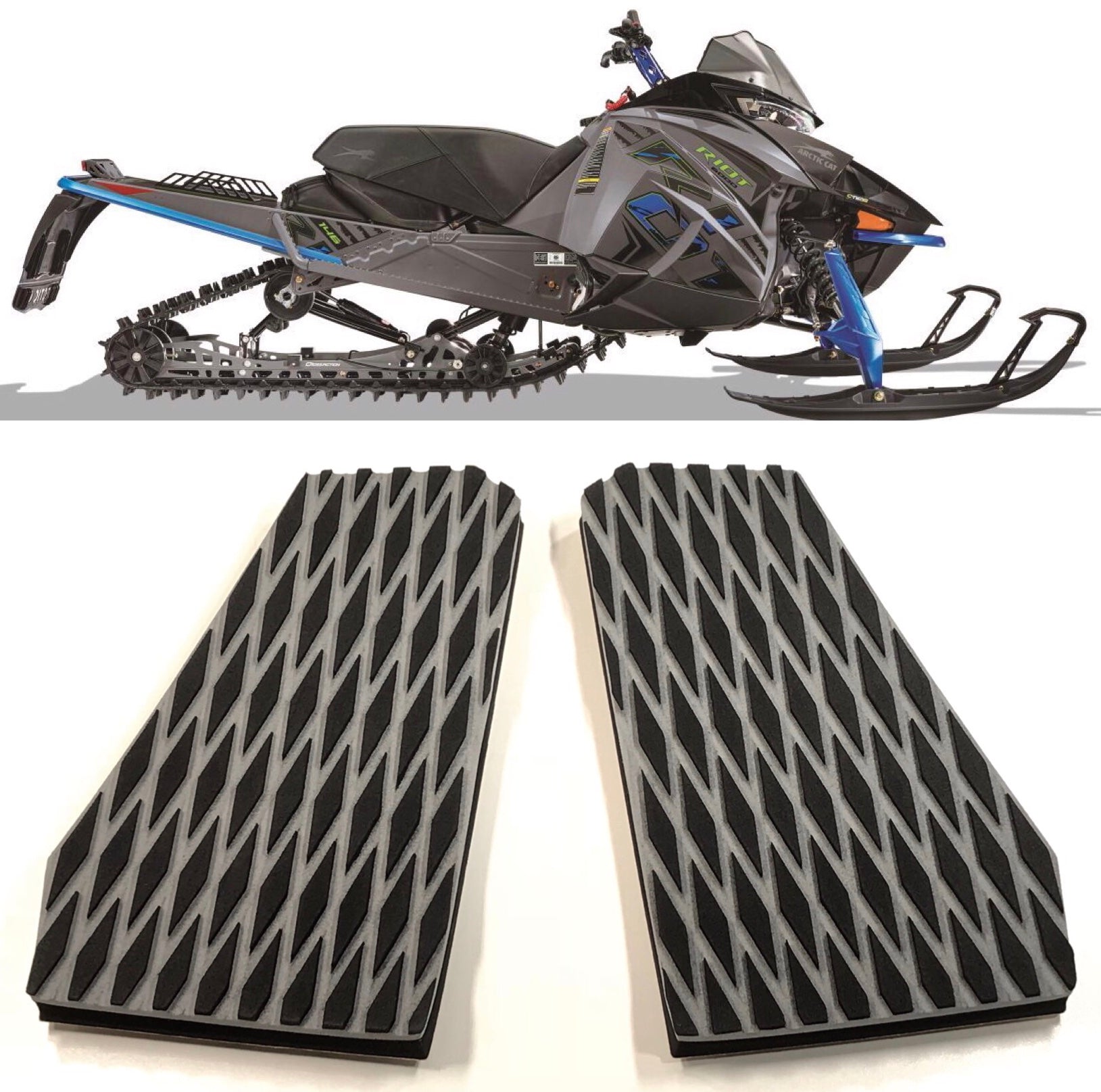 Arctic Cat 2018/2024 ZR-SRV Chassis (non catalyst) – Sledtred